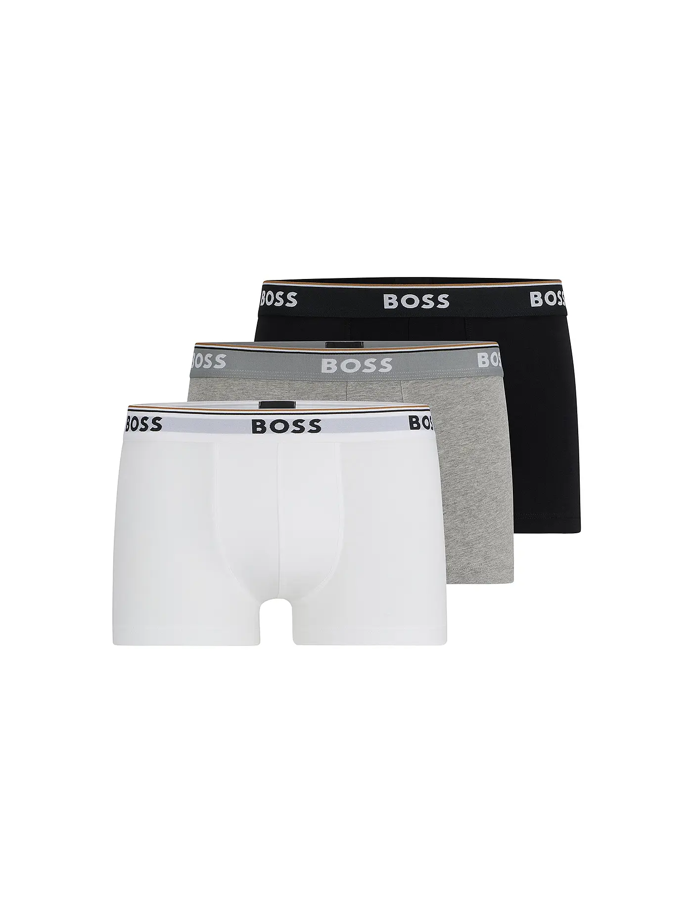 BOSS | Pants 3-er Pkg. open blue | hellgrau